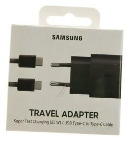 Samsung Charger For Mobile Phone - Ep-ta800xbegww Fast Charger For Mobile Phone Ep-ta800 Usb-c Black
