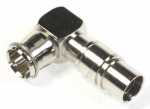 Wisi F-plug - Dv 97 F-quick-winkelstecker, Crimpbar, 1 Stuck, Fur Mk 91 - Mk 9