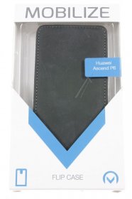 Mobilize Leather Bag Gsm - Mobilize Ultra Slim Flip Case Huawei Ascend P6 Black