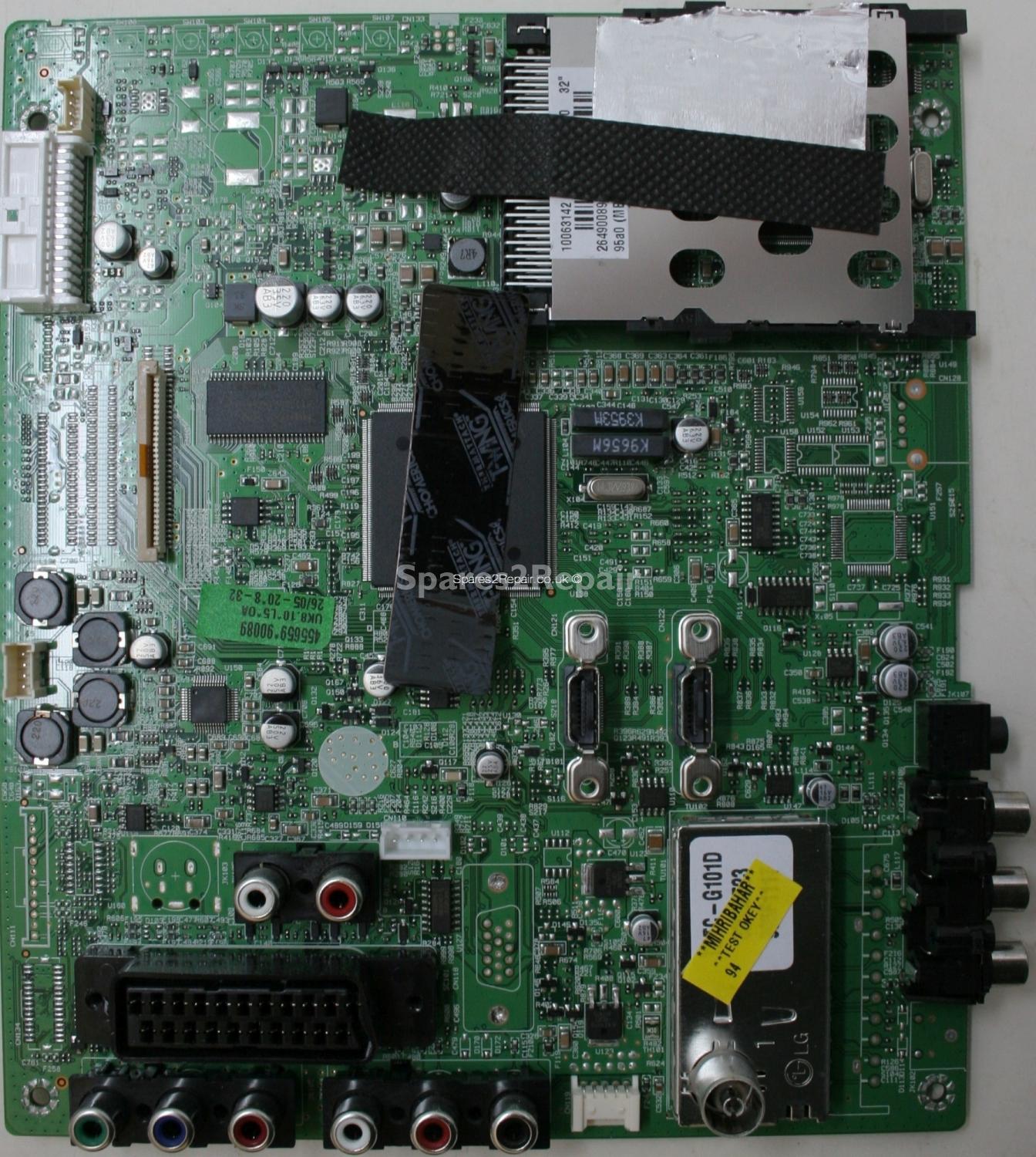 Alba LCD32880HDF - Main AV - 17MB25-3 V1 060309
