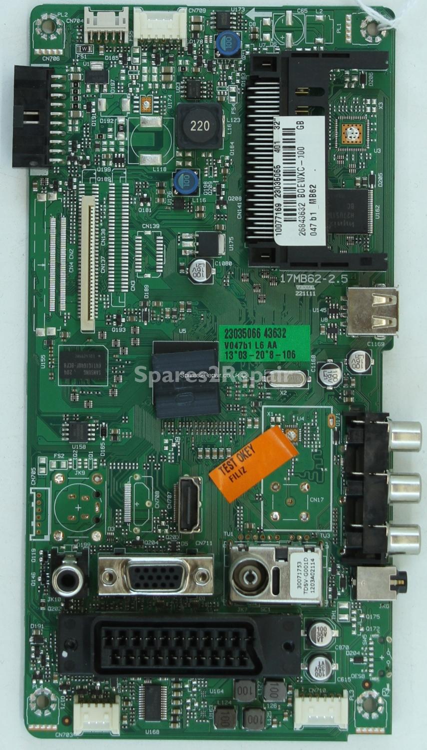 Alba LCD32947DVDHDS - Main AV - 17MB62-2.5 221111 - 23035065
