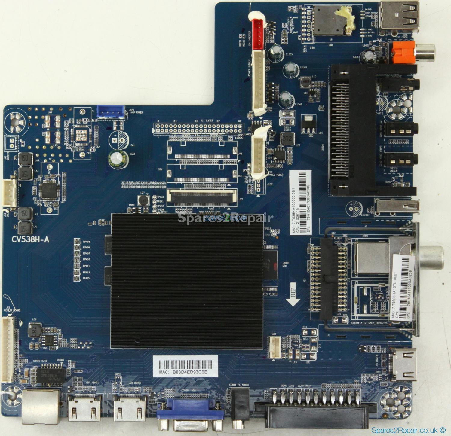 Baird TI7009LEDSU - Main AV - CV538H-A - 7.T538HA100000.0B1 - 21006115