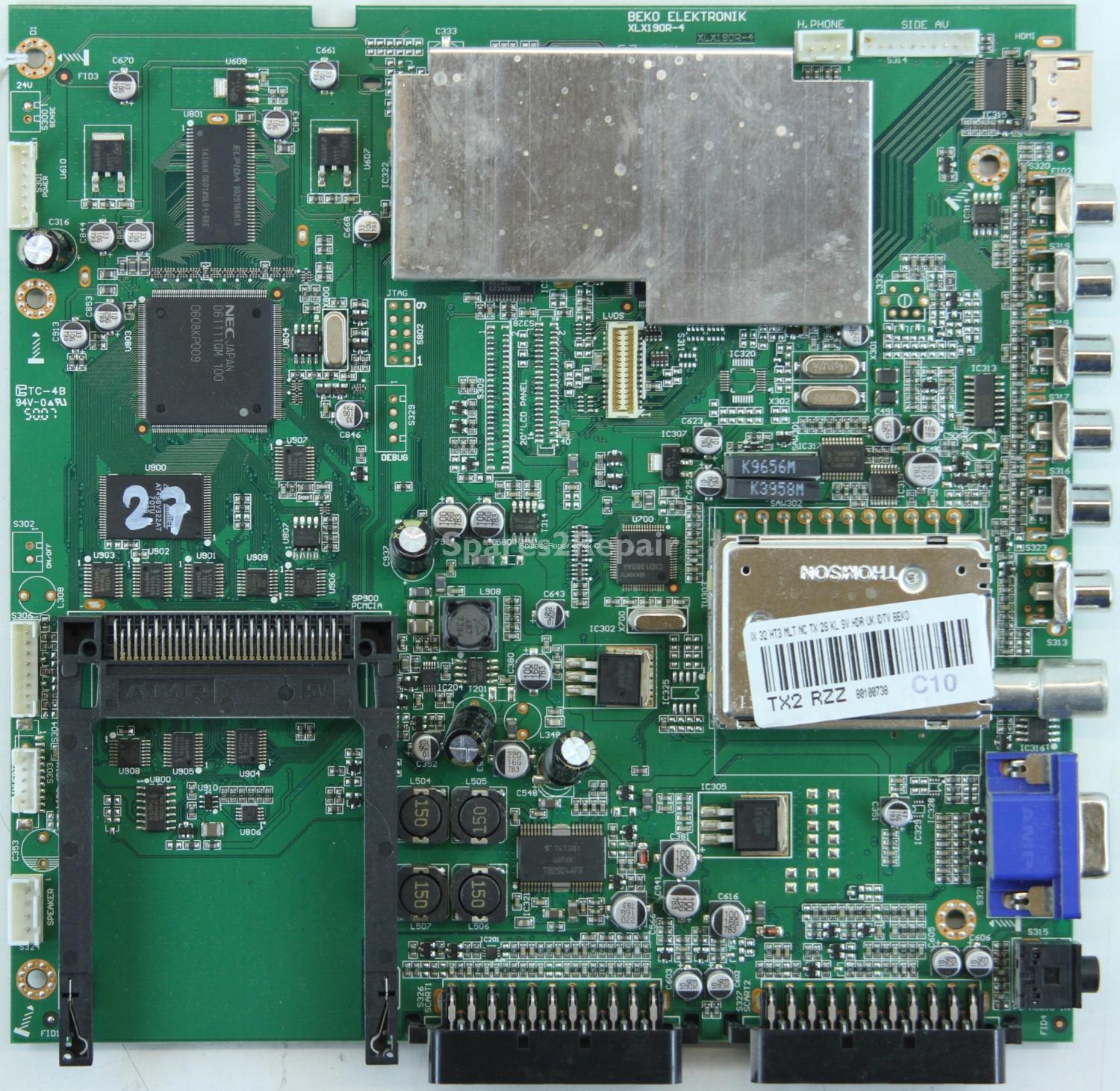 Bush IDLCD32TV07HD - Main AV - XLX190R-4 - TX2 RZZ