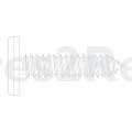 Screw - 2425354020 Screw Handle [Electrolux Aeg]