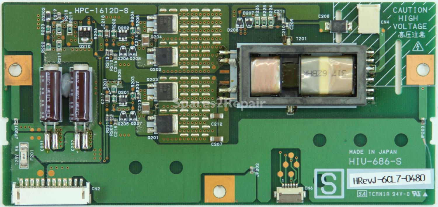 Hannspree YT07-32E1-001G - Inverter - HIU-686-S - HRevJ - HPC-1612D-S
