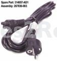 Hewlett Packard Mains Power Lead - 314957-ad1 Www*power Cord Ac Pwr-ko