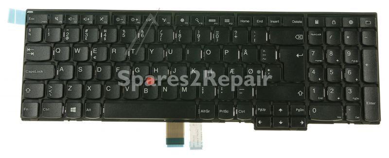 Ibm Lenovo Notebook keyboards - 5n20v43784 Keyboard Uk (english) White-black With Backlight