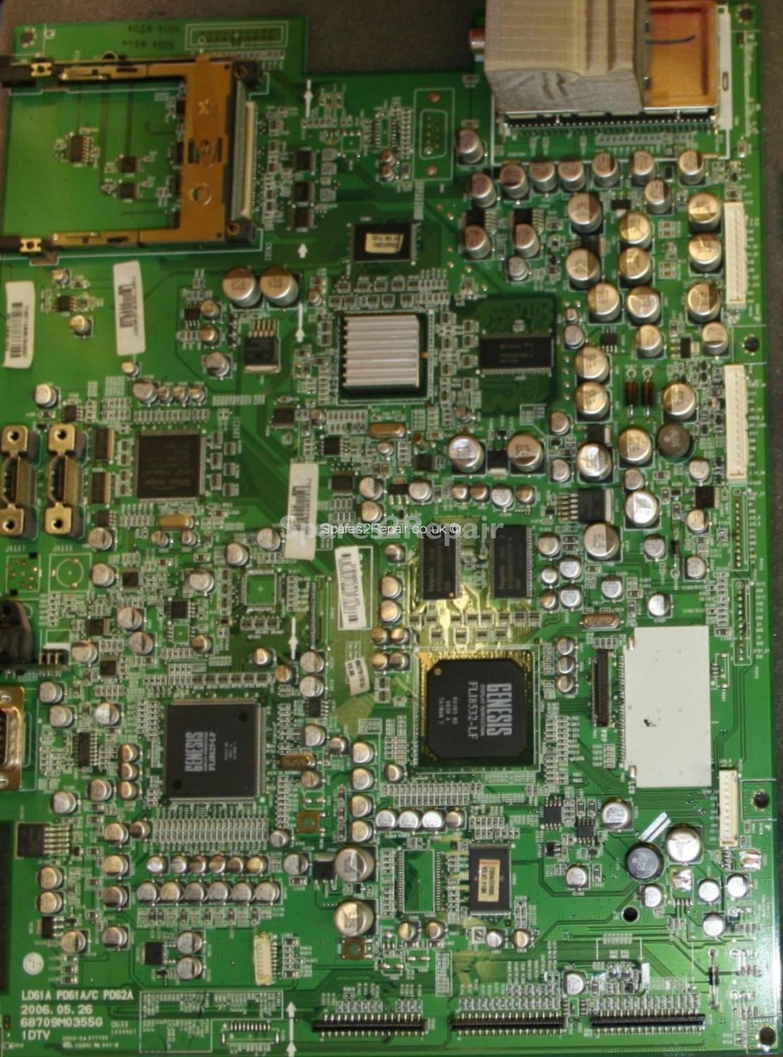 LG 42PC1DA - Main AV - 68709M0355G 1DTV