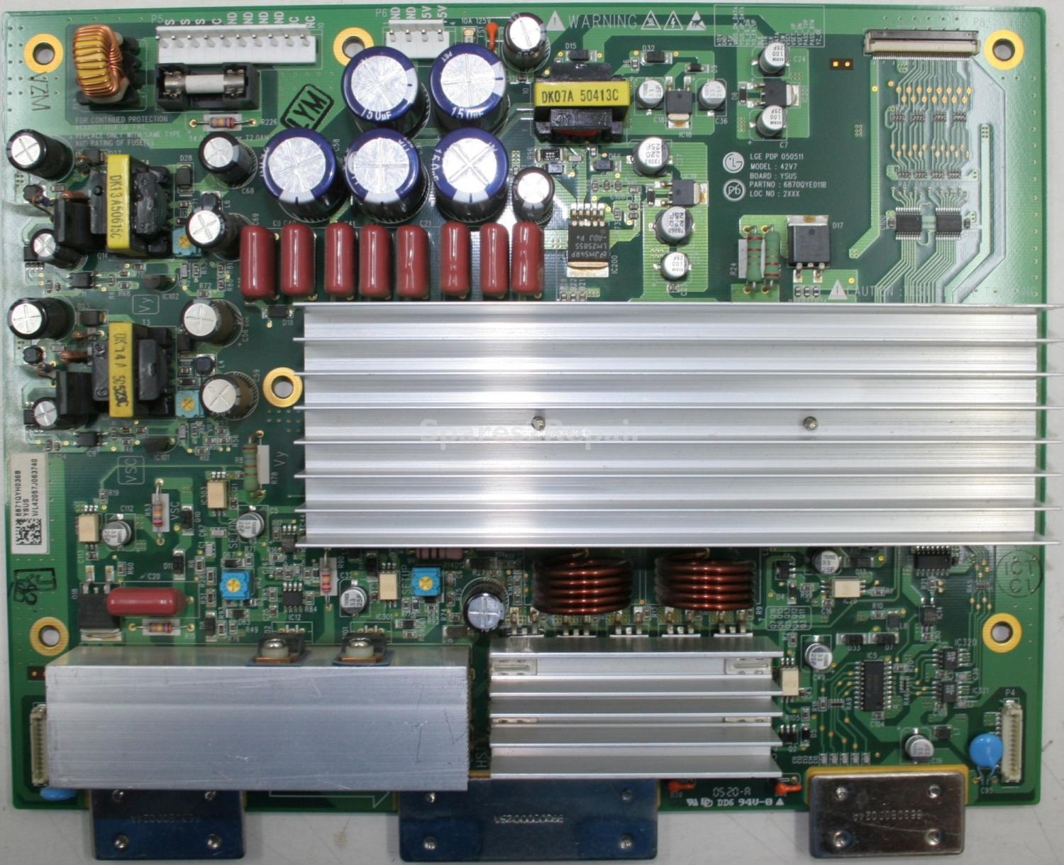 LG 42PX3RV-ZA - YSUS - 6870QYE011B - 6871QYH036B - PDP 050511 - 42V7