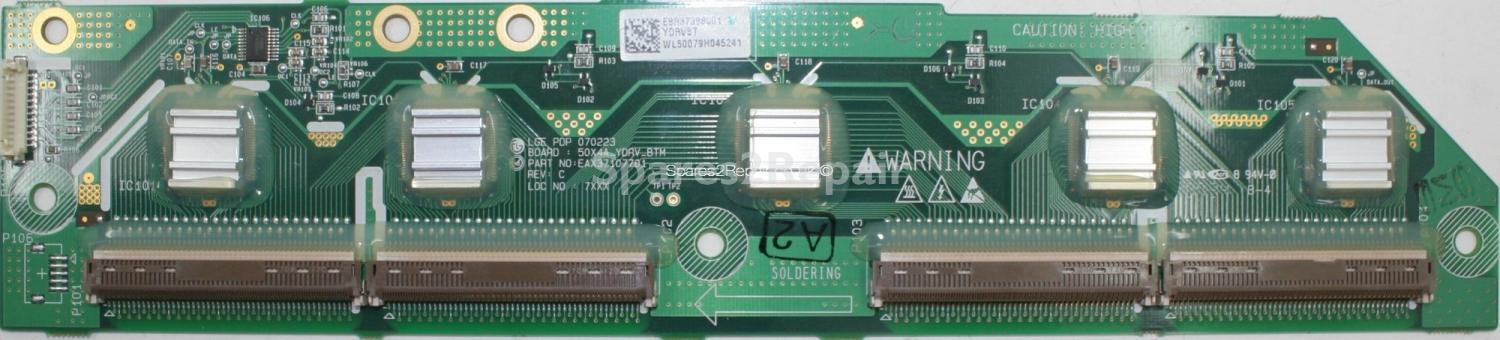LG 50PT85 - DRV - EBR37398001 - EAX37107701 - REV C - PDP 070223 - 50X4A_YDRV_BTM