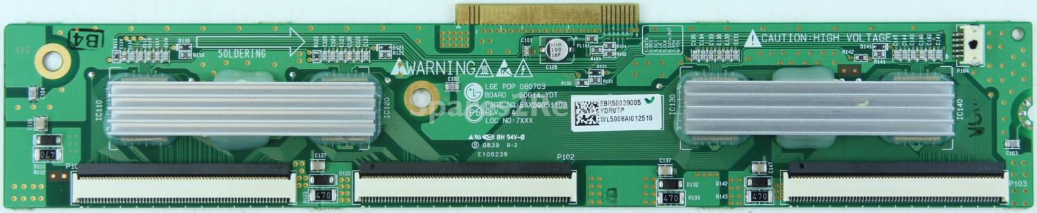 LG 50PG3000 - YDRV - EBR50039005 - EAX50051102 - REV A - PDP 080703 - 50G1A_YDT