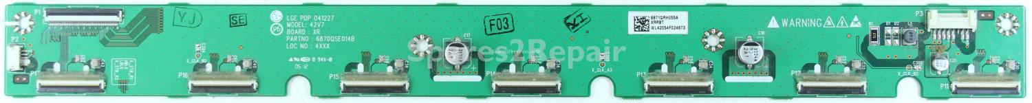 LG 42PX4DV - Buffer - 6871QRH055A - 6870QSE014B - LGE PDP 041227 - 42V7 XR
