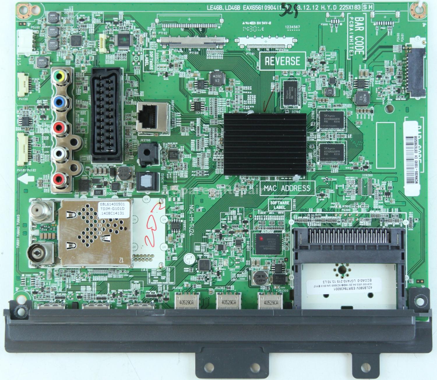 LG 42LB580V - Main AV - EAX65610904 (1.0) - NC4-M-TU24 - EBR78436001 - EBT62985308