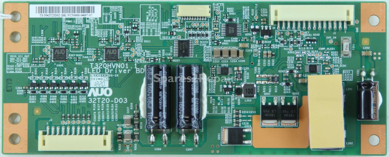 LG 42LS575T - LED Driver Board - 32T20-D03 - T320HVN01.1 - 55.42T23.D02