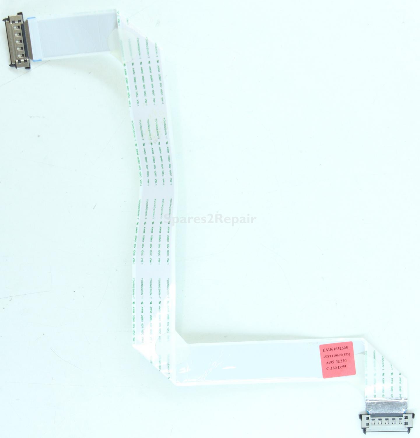 LG 42LW5700 - T-Con Cable - EAD61652505 - 3YST110609(455)
