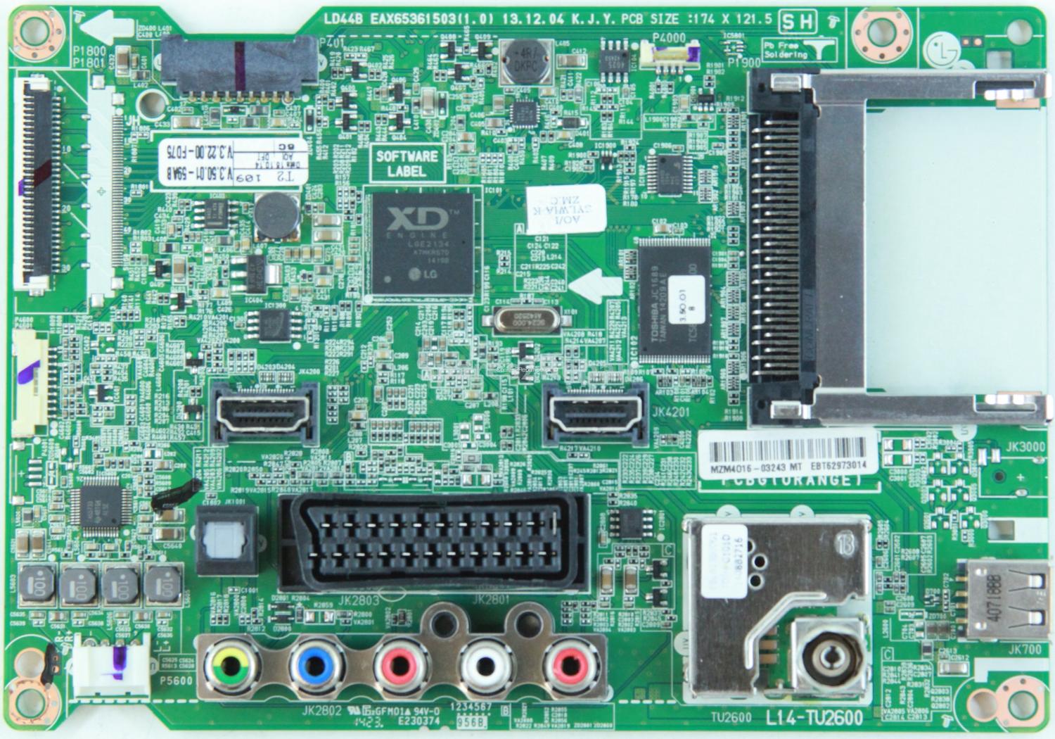 LG 32LB550B - Main AV - EBT62973014 - EAX65361503(1.0) - L14-TU2600