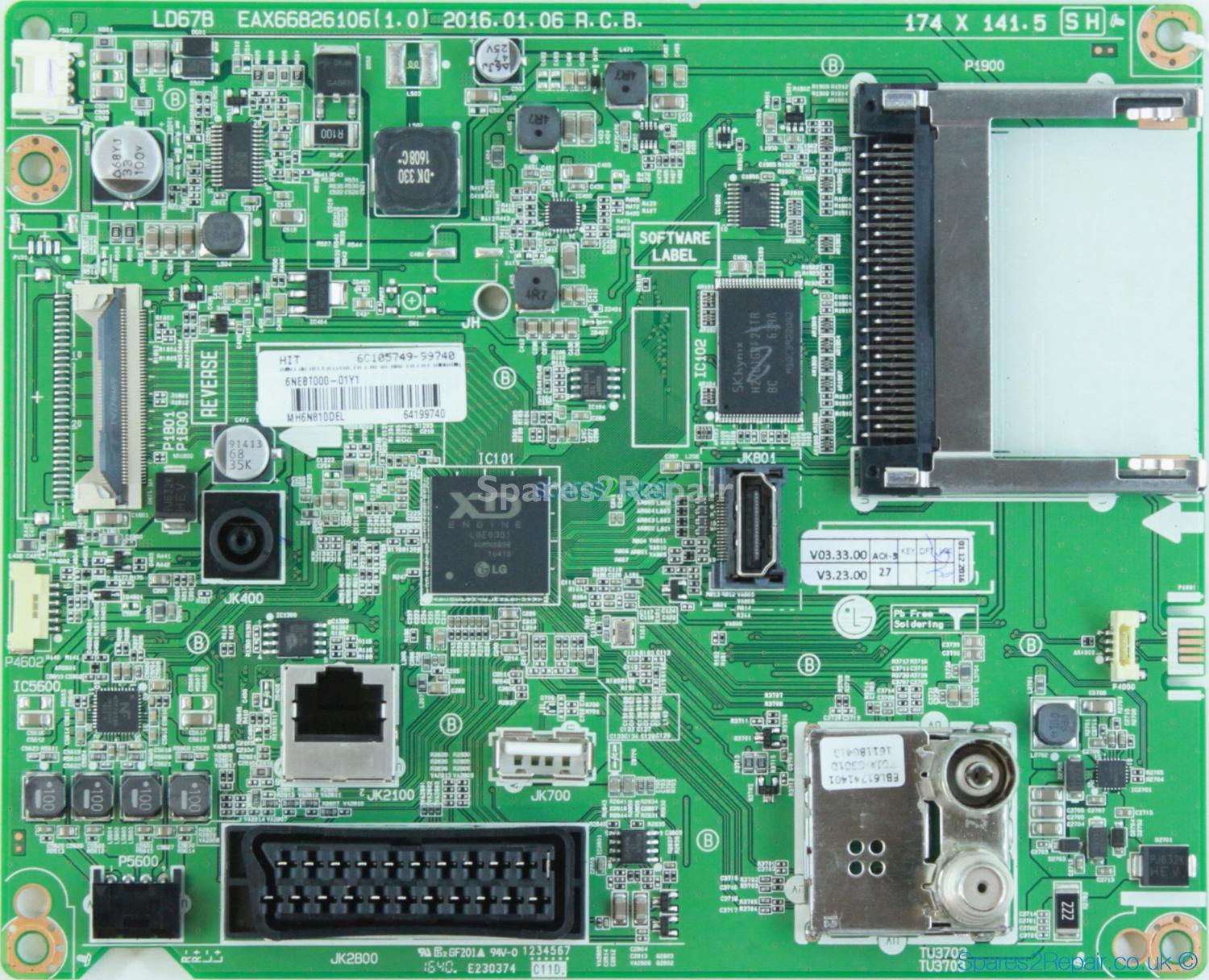 LG 49LH510V - Main AV - EBT64199740 - EAX66826106(1.0)