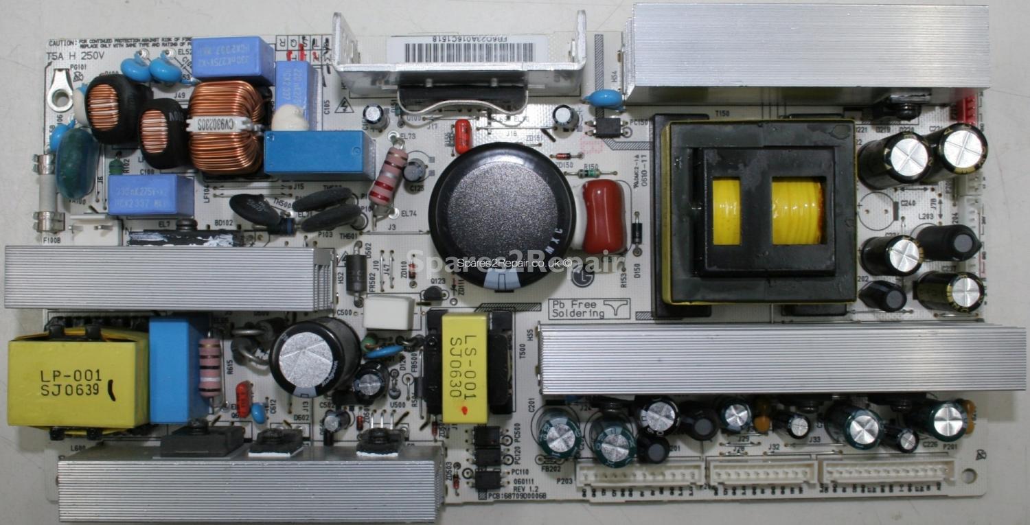 LG 32LX2R - PSU - 68709D0006B - REV 1.2 - 060111 - 6709900016C