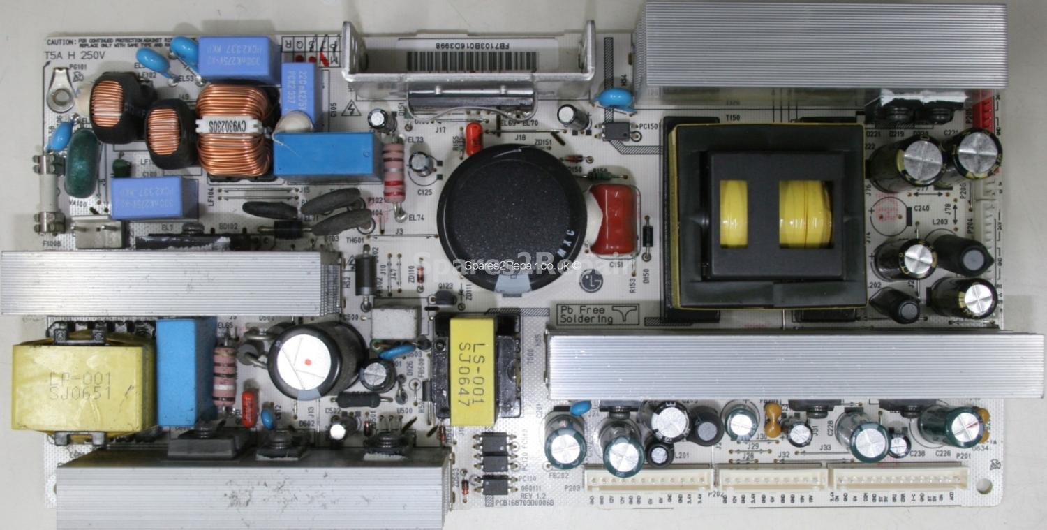 LG 37LE2R - PSU - 6709900016D - 68709D0006B - REV 1.2 - 060111