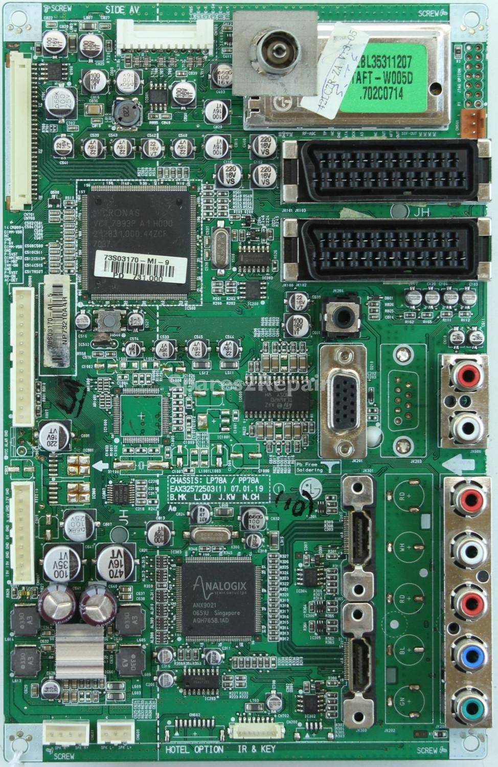 LG 42LC51 - Main AV - EAX32572503(1) - LP78A/PP78A