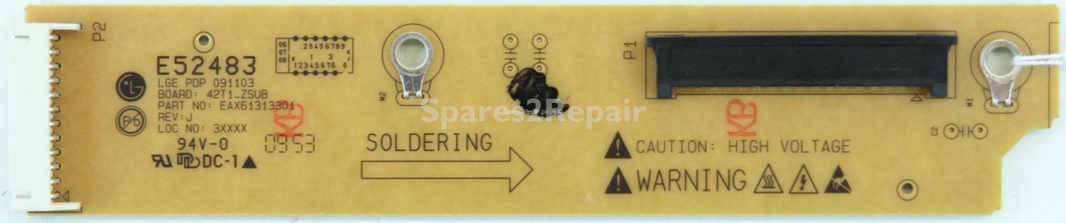 LG 42PJ350 - ZSUB - EAX61313301 - REV:J - 42T1_ZSUB - PDP 091103