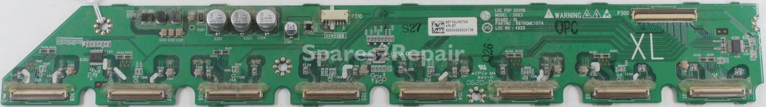 LG 50PC1DA - Buffer - 6870QMC107A - 6871QLH070A - 50X3 XL - PDP 051116