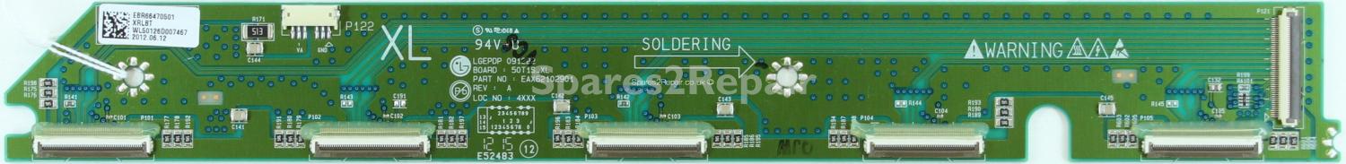 LG 50PC1DA-EA - Buffer - EAX62102901 REV:A - EBR66470501 - LGEPDP 091222 - 50T1S_XL