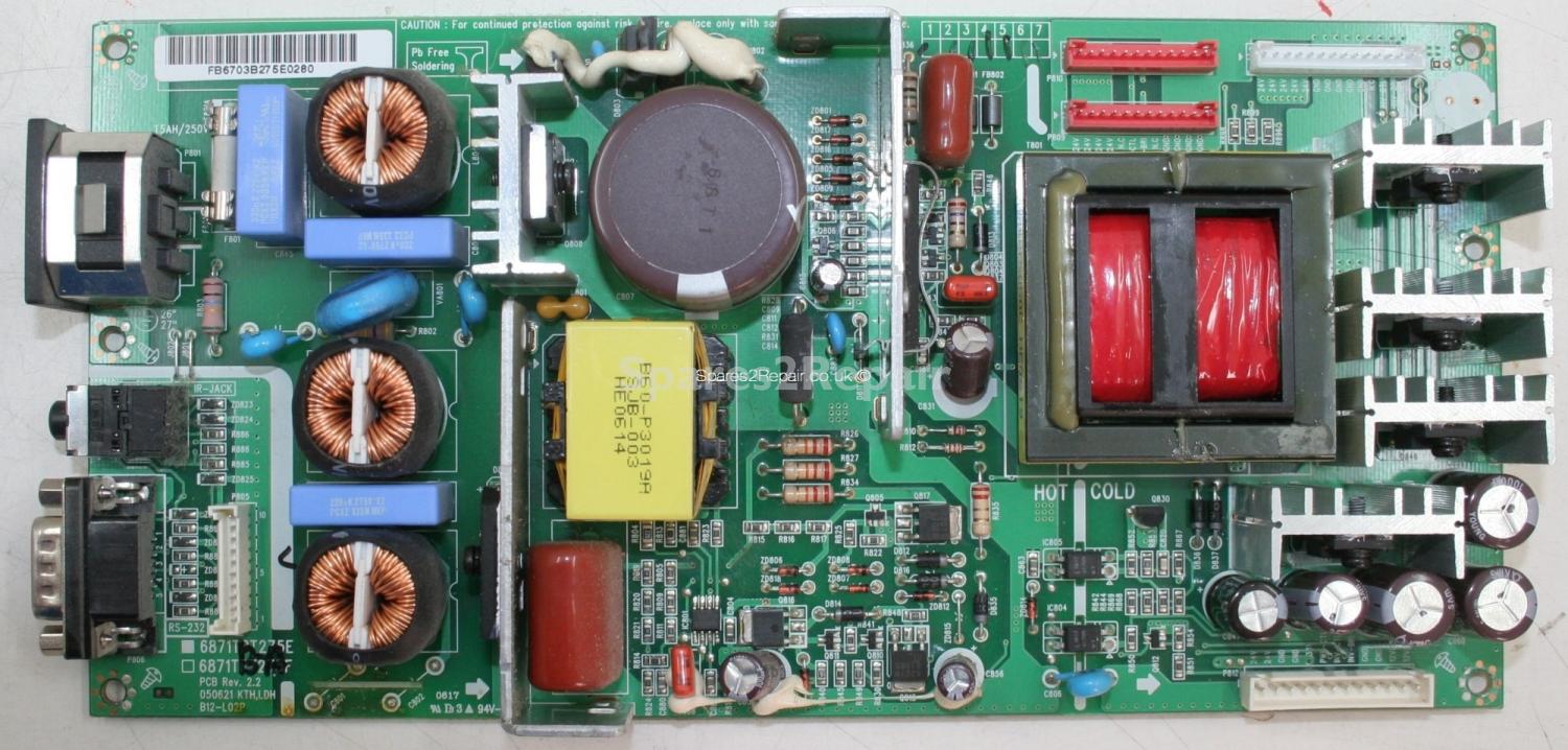 LG RZ-27LZ55 - PSU - 6871TPT275E - Rev 2.2 - 050621 - B12-L02P