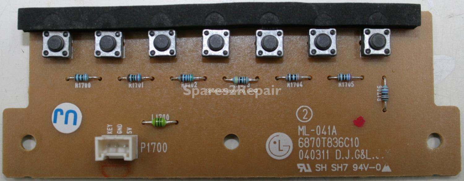 LG RZ-32LZ50 - Buttons - 6870T836C10 - ML-041A - 040311