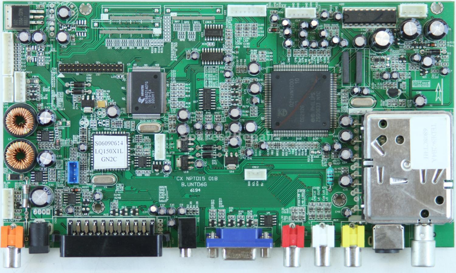 Matsui LM15N5DVD - Main AV - CX NPTD15 01B - B.UNTD6G - 6194