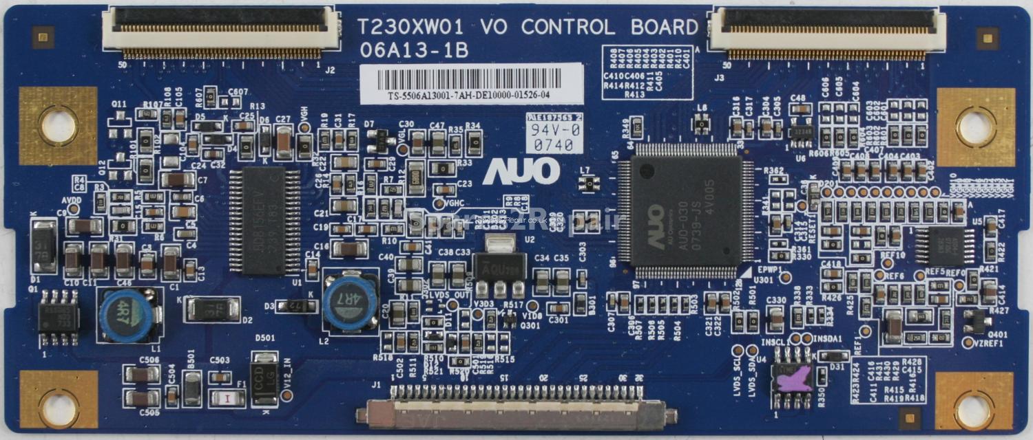 Neon C2370F - T-Con - 06A13-1B - 55.06A13.001 - T230XW01 V0 CONTROL BOARD