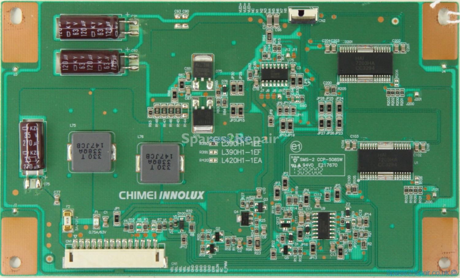 Panasonic TX-L39E6B - LED Driver Board - L390H1-1EK-C111A - L390H1-1EE