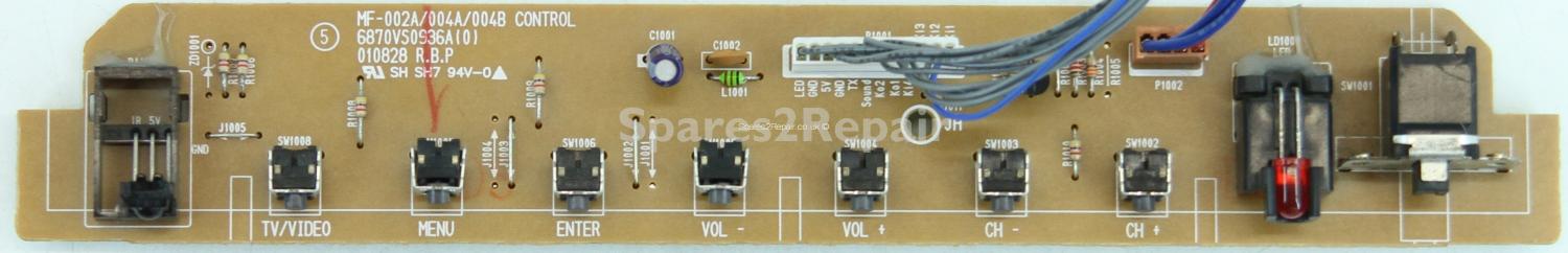 Philips 26PF9925/125 - Buttons - 6870VS0936A (0) - 010828 - MF-002A/004A/004B