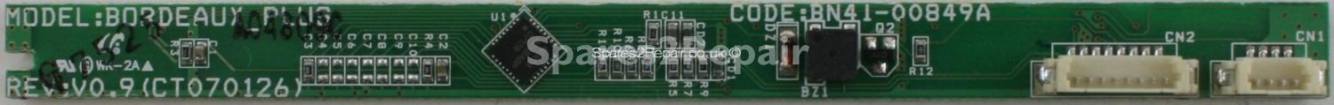 Samsung LE40R83B - Touch Controls - BN41-00849A - Rev V0.9 - CT070126 - BORDEAUX_PLUS