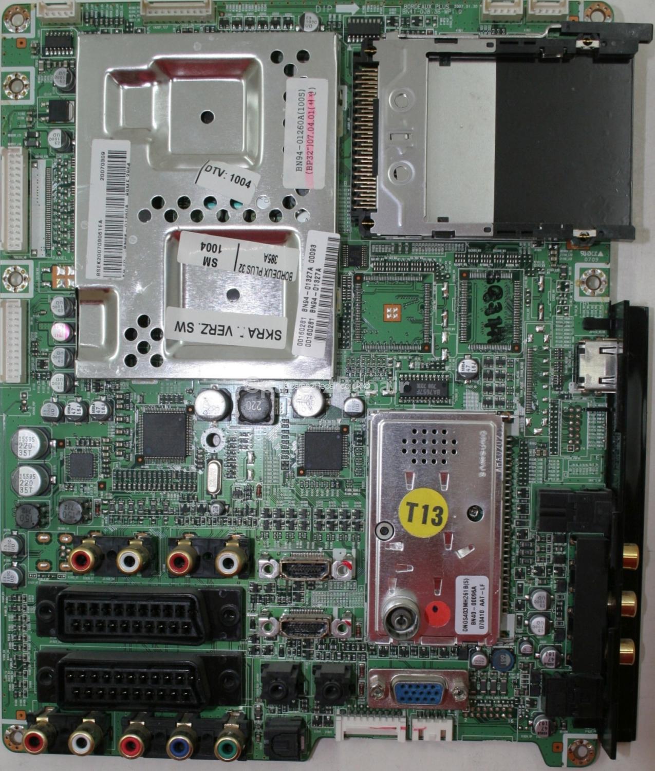 Samsung LE32R88BDX - Main AV - BN41-00813B-MP1.0 - BN94-01327A