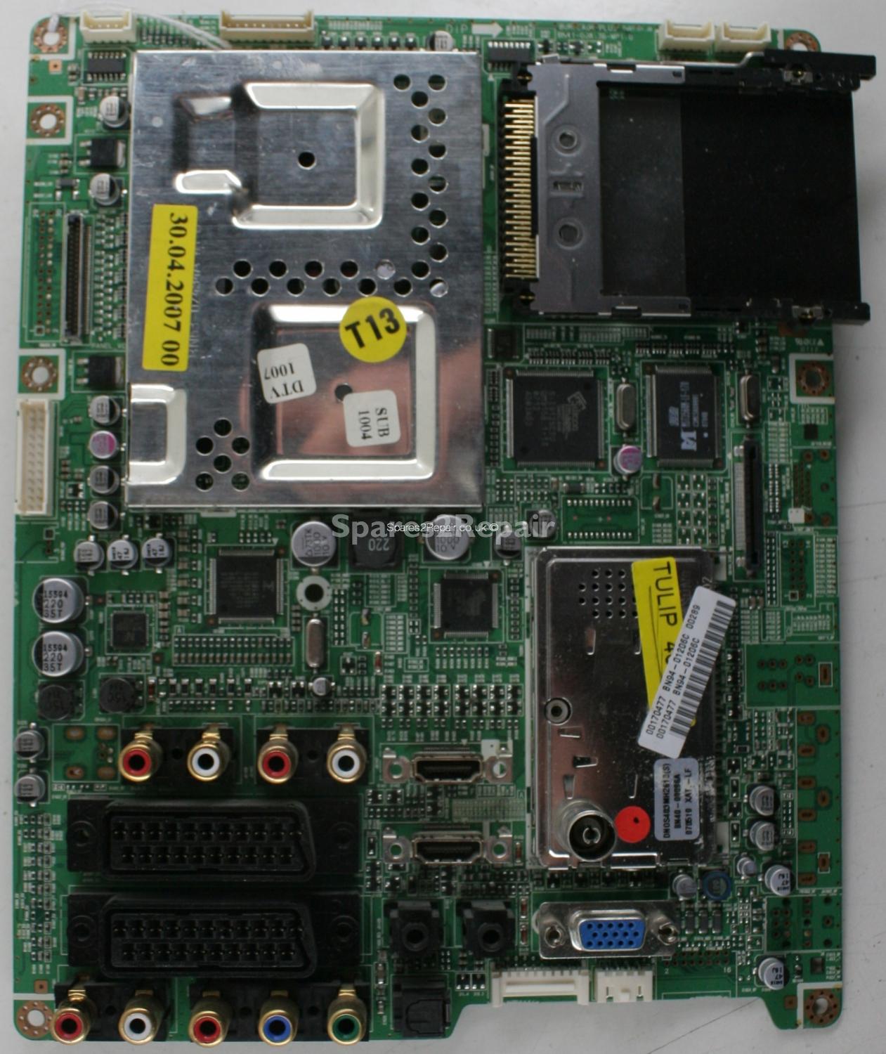 Samsung LE46M87BD - Main AV - BN94-01206C - BN41-00813B-MP1.0 - BO