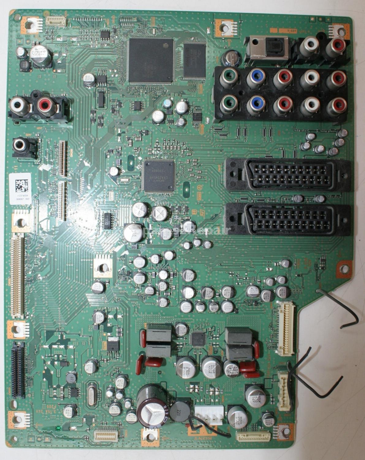 Sony KDL-46W3000 - Main AV - A-1337-469-A - 1-873-950-11