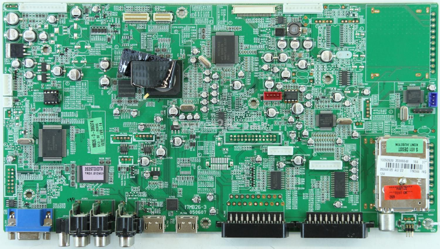 Wharfedale LCD37F1080P - Main AV - 20386648 - 17MB26-3 - 050607